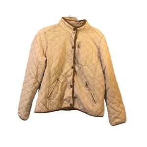 Lauren Ralph Lauren Quilted Tan Chore Jacket Size XL